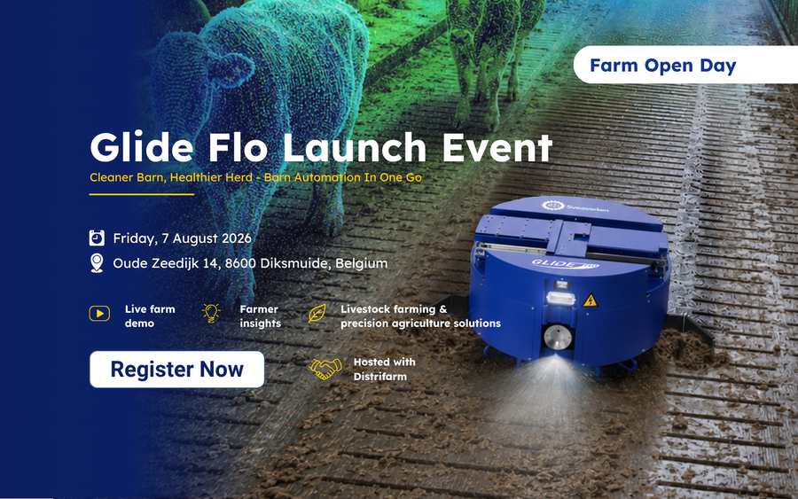 Glide Flo Robotic Manure Scraper Live Demo